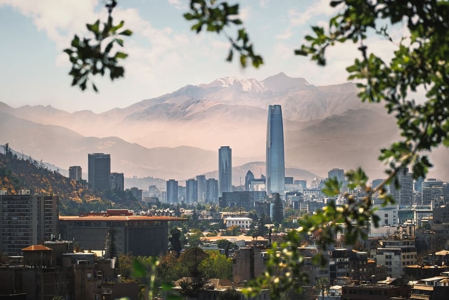 Costanera Tower (Gran Torre Costanera) in Santiago, Chile