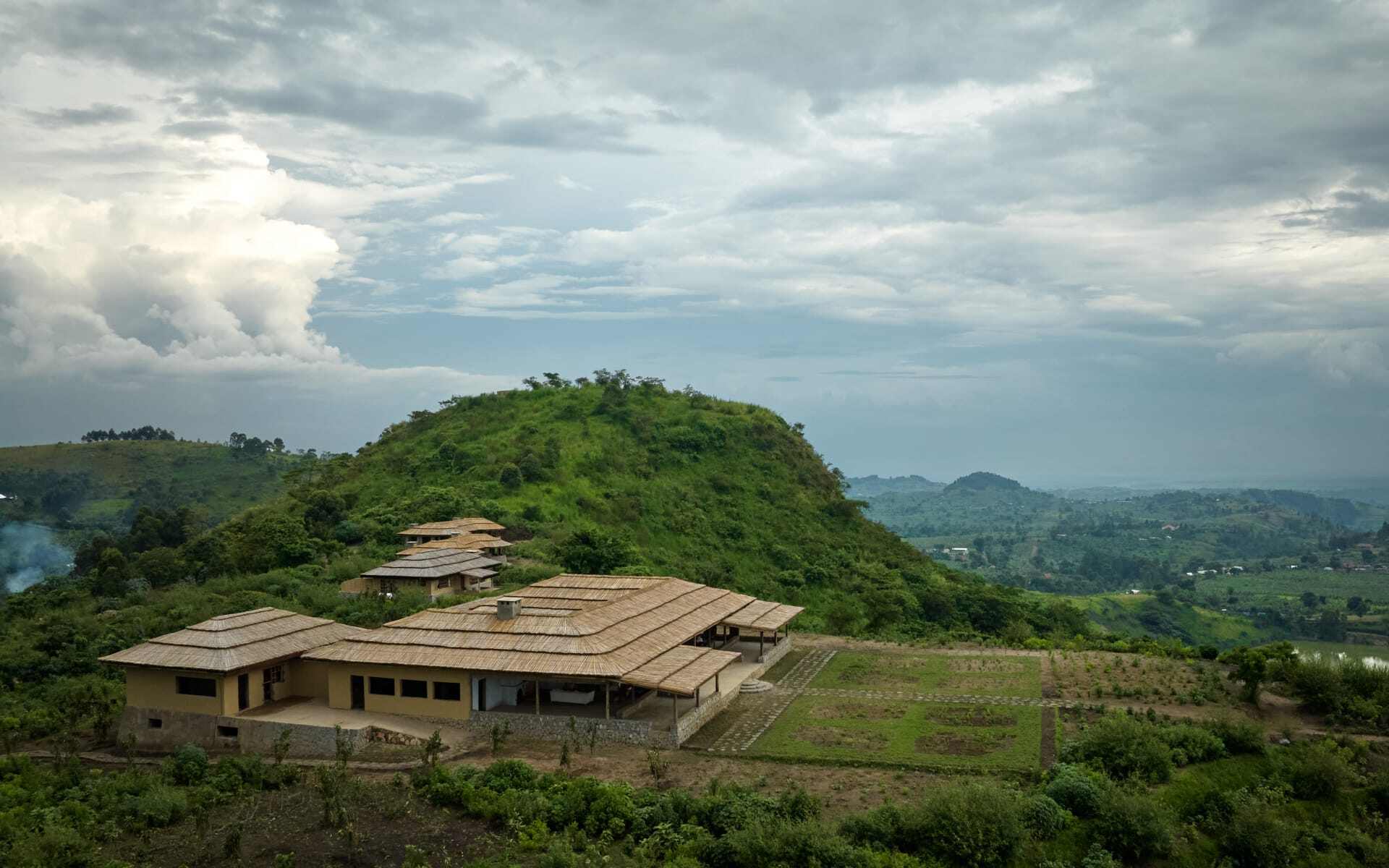 Stay in Kibale Lodge, a luxury safari lodge in Uganda.