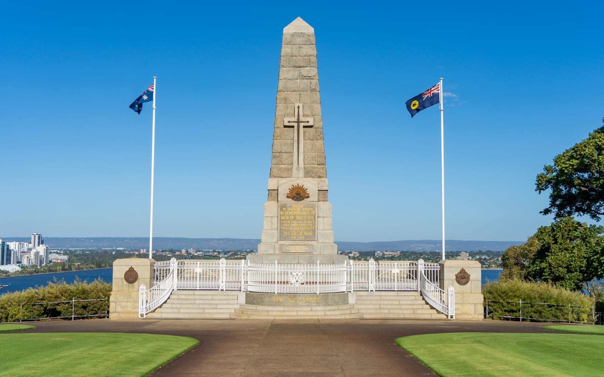 Go to Kings Park in Perth and see its historic monuments.