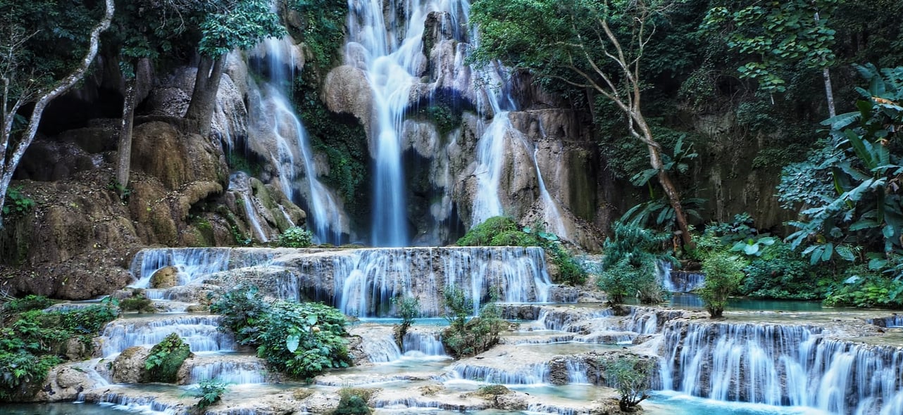 Kuang Si Waterfall Laos