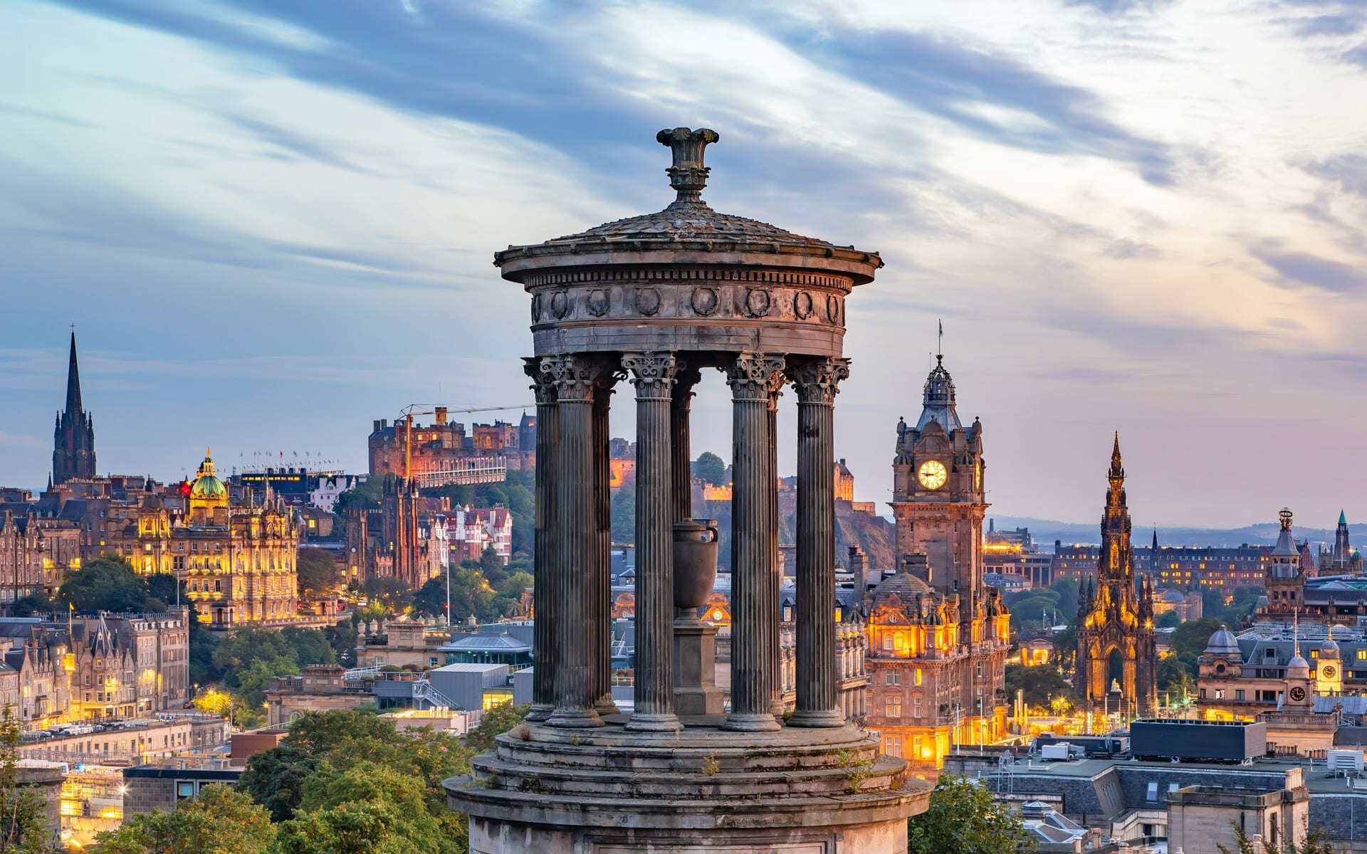 Edinburgh in Scotland