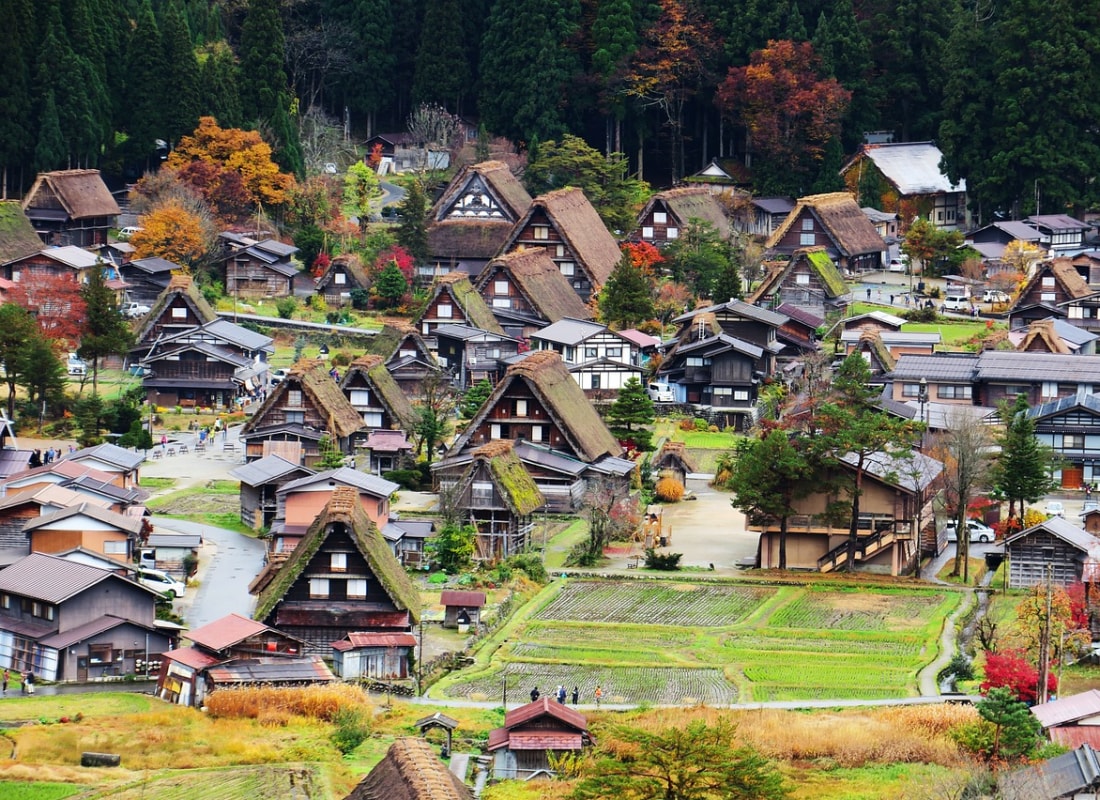 Japan, Kanazawa, Shirakawa-go.