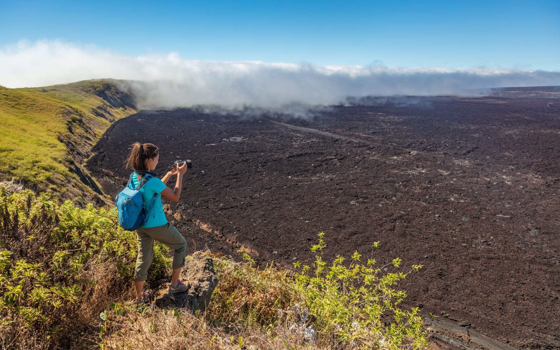 Sierra Negra on Isabela Island is a spectacle.