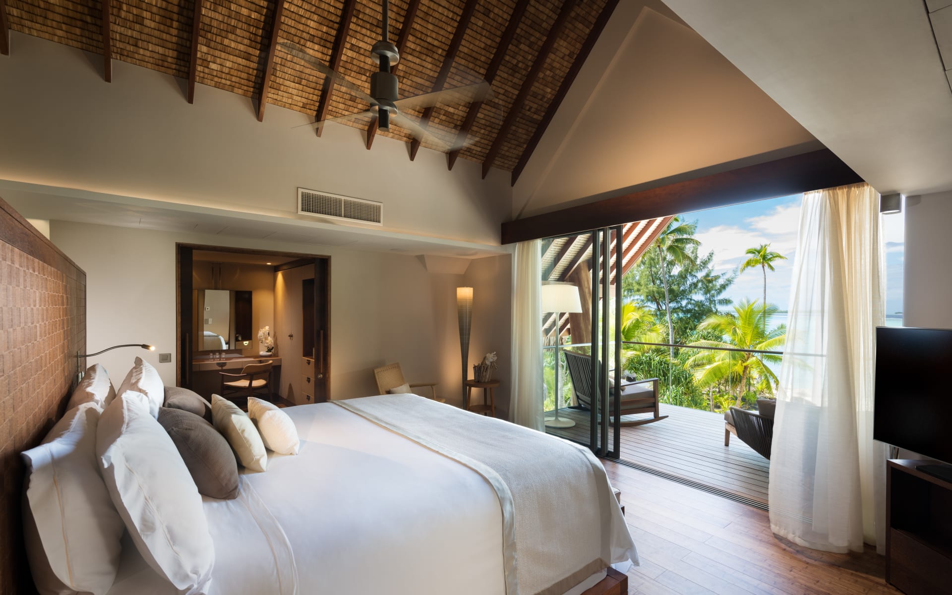 Ocean view bedroom