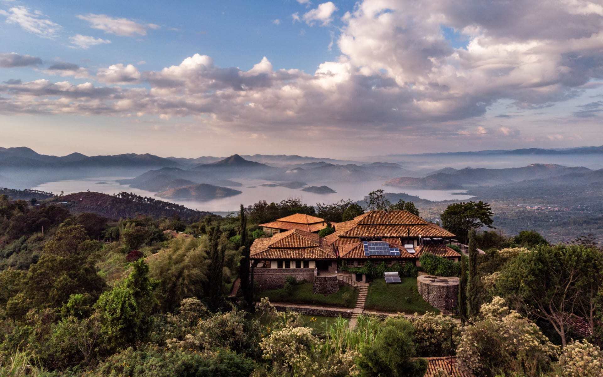 Embark on adventures at Virunga Lodge in Rwanda.