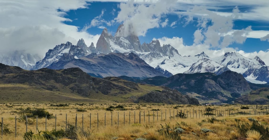 Andes mountains patagonia