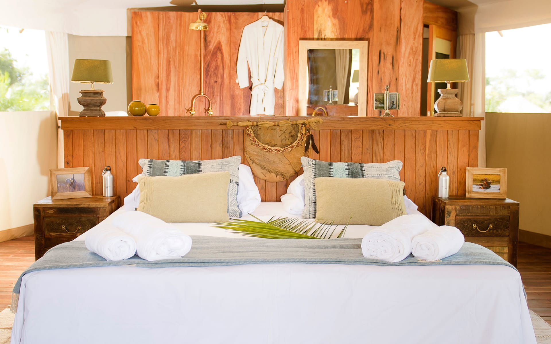 Bedroom at Ila Safari Lodge, Zambia