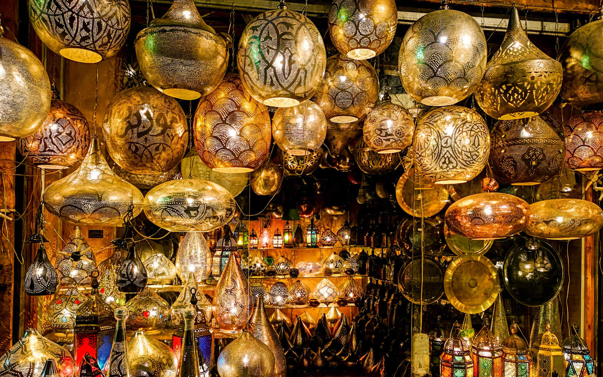 Visit the Khan el-Khalili Bazaar in Old Cairo.
