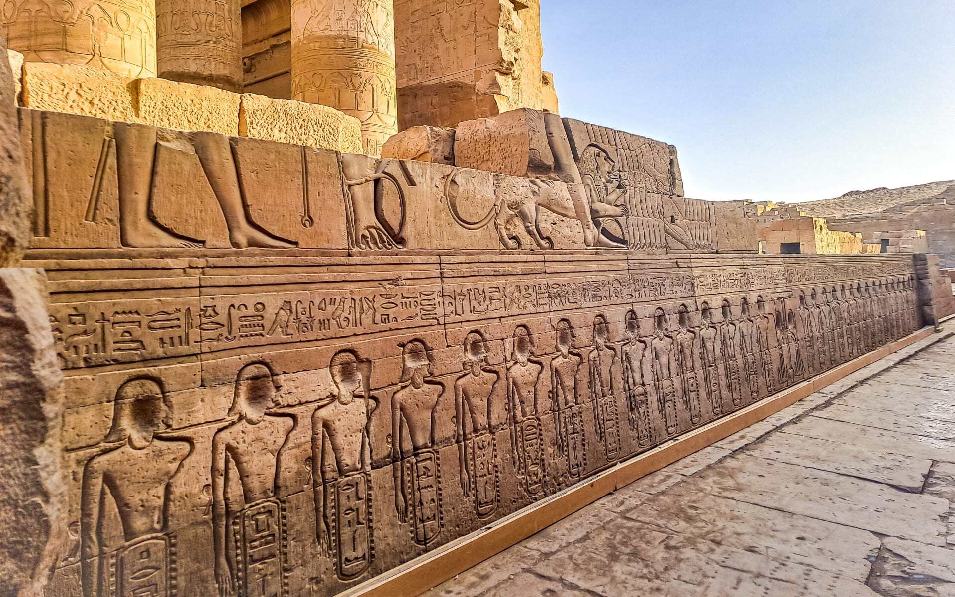 The Kom Ombo Temple is one of the best places to visit in Egypt.