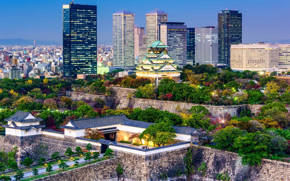 Osaka, Japan.
