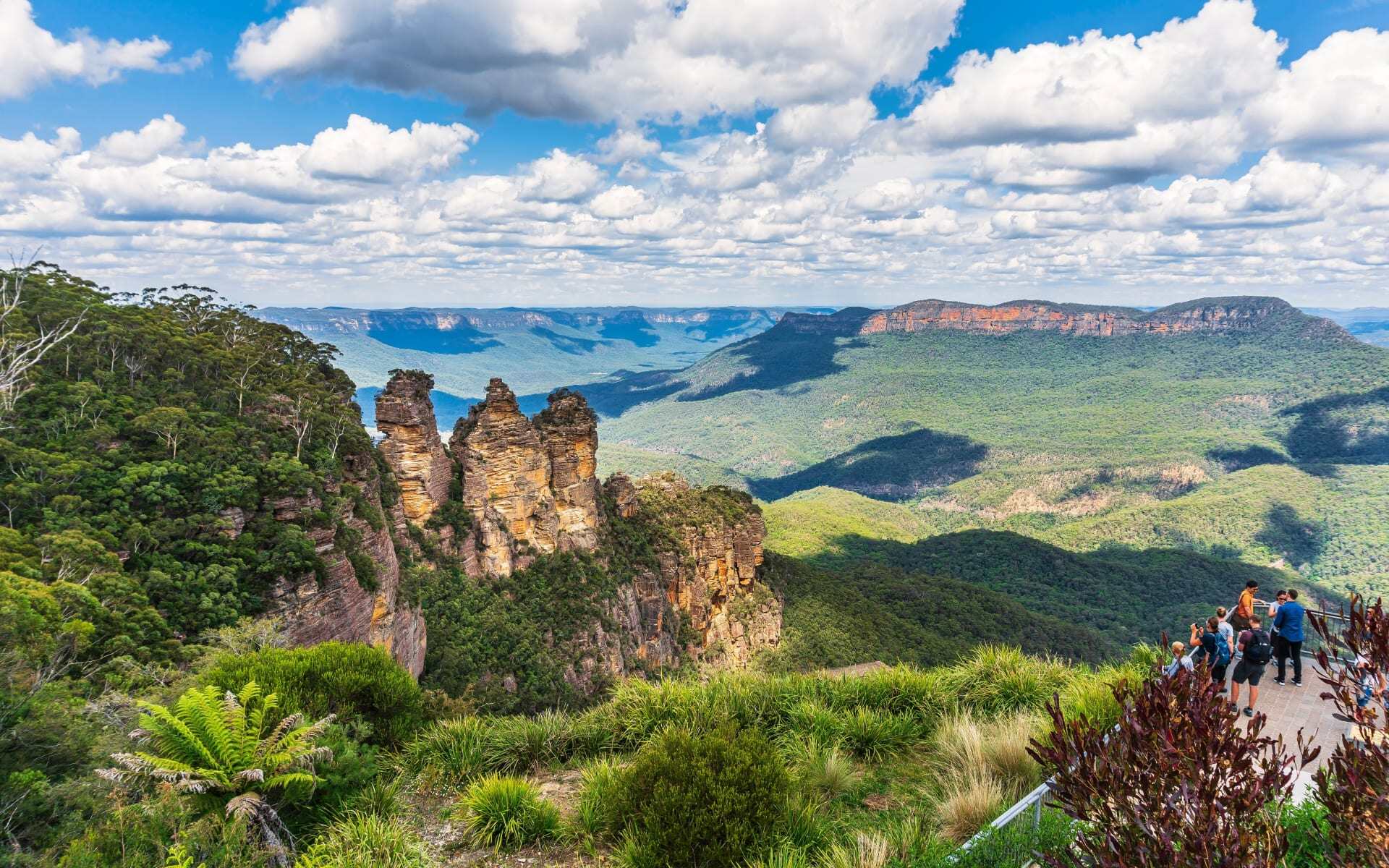 The beautiful Blue Mountains 