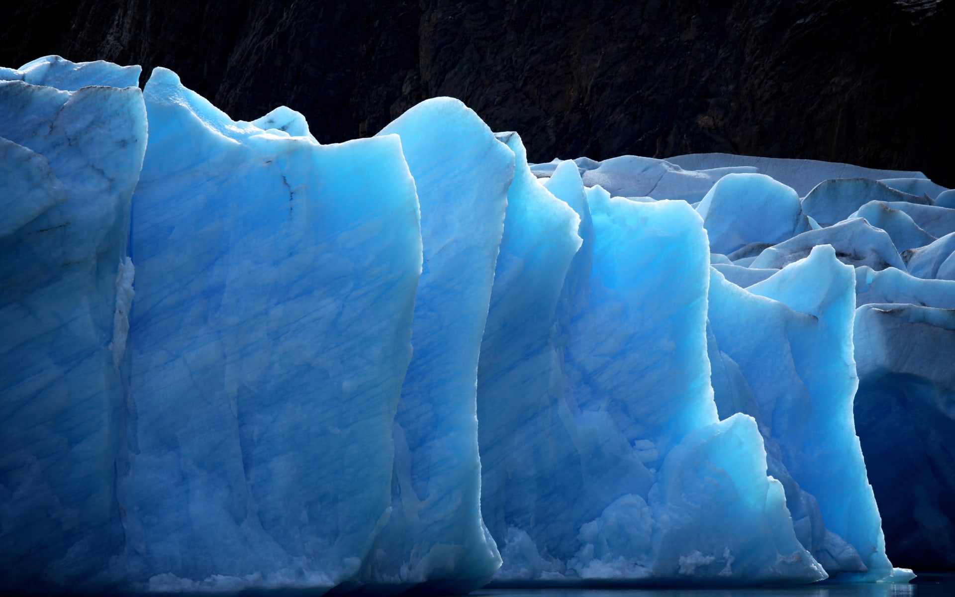 Torres delPaine glacier