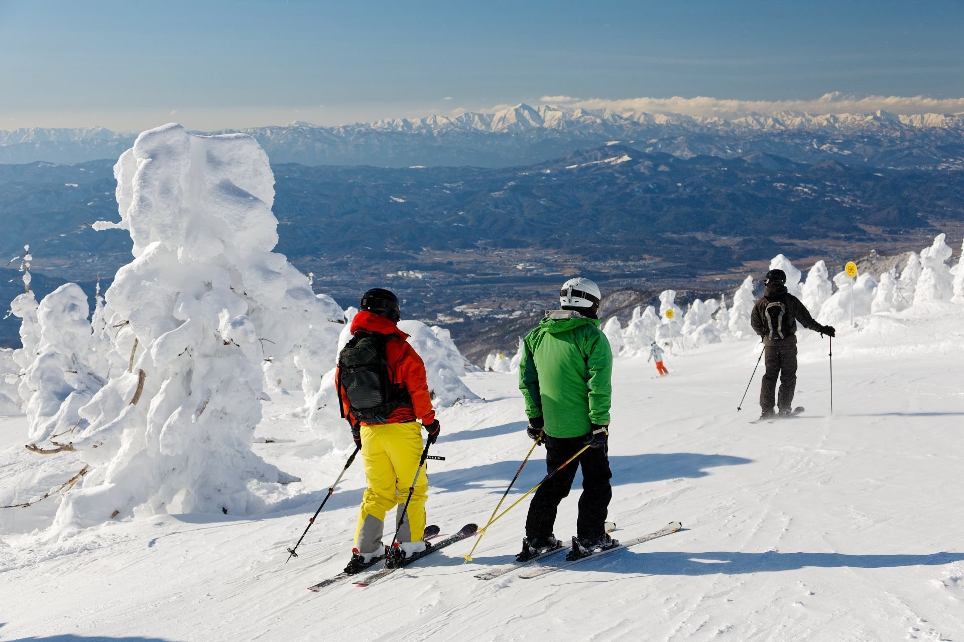 Skiing in Japan