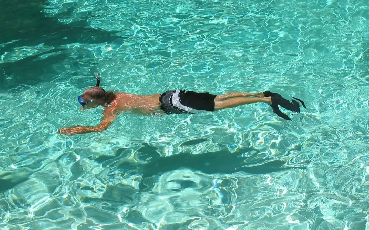 Snorkling at Kenya's Diani Beach
