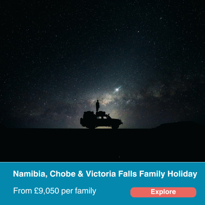 Namibia, Chobe and Victoria Falls Family Itinerary.